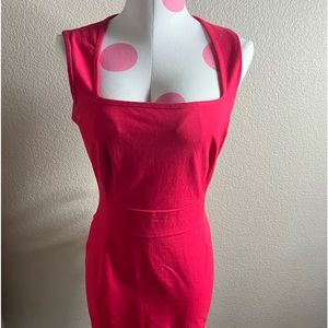 Banana Republic Hot Pink Dress